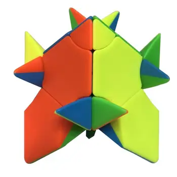 

2019 New Arrivals Fangshi Lim 2x2 Changeable Pyramid Octahedron Magic Cube Puzzle Toy - Colorful
