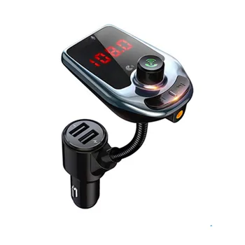 FM Transmitter Car MP3 Wireless Bluetooth Hands free Car Kit with Dual USB Car Charger Support TF & U Disk
FM Transmitter Car MP3 Wireless Bluetooth Hands free Car Kit with Dual USB Car Charger Support TF & U Disk
