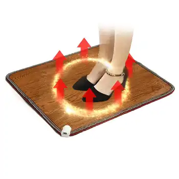 Leather Heating Foot Mat Warmer Electric Heating Pads Feet Leg Warmer Carpet Thermostat Warming Tools Home Office 3 Sizes
Leather Heating Foot Mat Warmer Electric Heating Pads Feet Leg Warmer Carpet Thermostat Warming Tools Home Office 3 Sizes