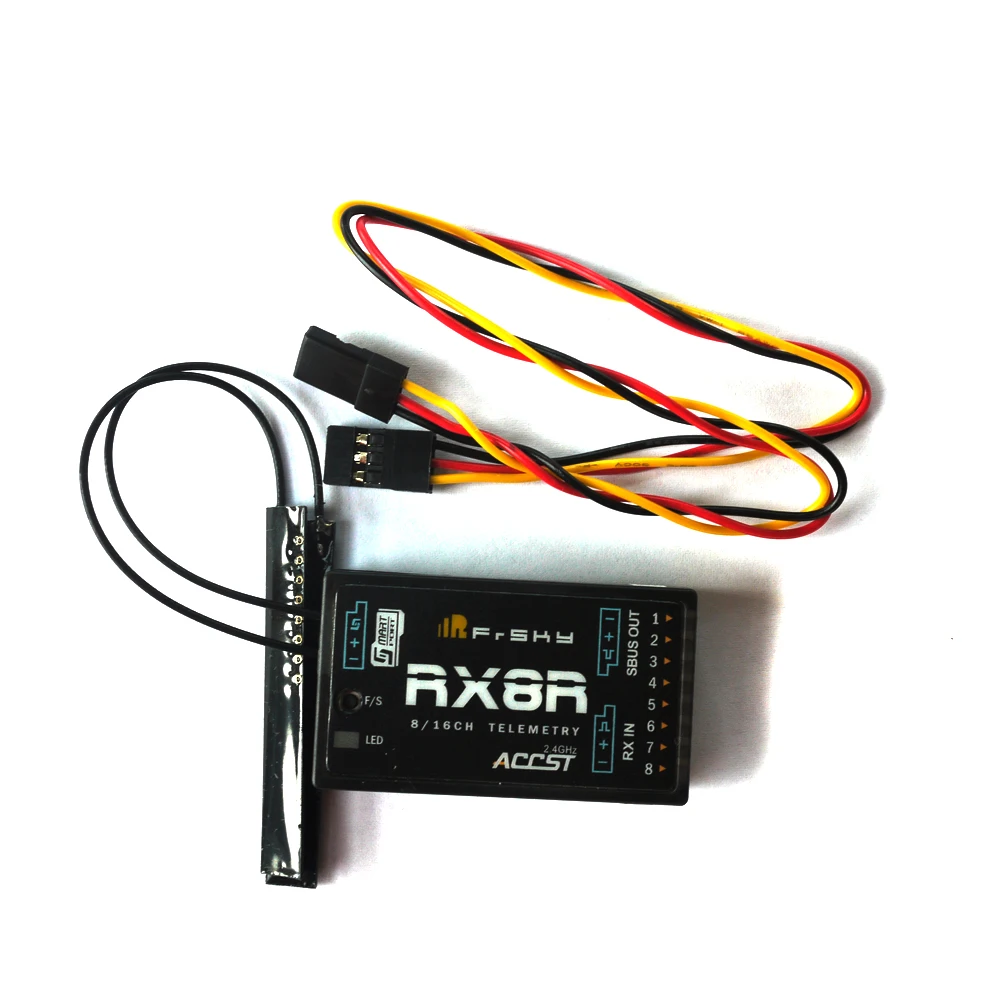 FrSky 2.4G RX8R pro Receiver Support Redundancy SBUS Telemetry with 8CH pwm servo channel For FPV Airplane Drone Glider Rece
FrSky 2.4G RX8R pro Receiver Support Redundancy SBUS Telemetry with 8CH pwm servo channel For FPV Airplane Drone Glider Rece