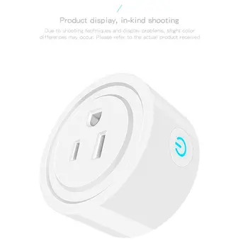 WiFi Smart Plug Socket APP Remote Voice Control Timing Google Home Alexa Outlet US Plug Smart Home Socket
WiFi Smart Plug Socket APP Remote Voice Control Timing Google Home Alexa Outlet US Plug Smart Home Socket