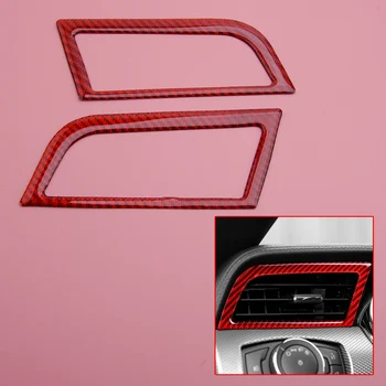 CITALL Red 2 pcs Carbon Fiber Side AC Air Condition Air Vent Outlet Cover Trim Frame Fit for Ford Mustang 2015-2019
CITALL Red 2 pcs Carbon Fiber Side AC Air Condition Air Vent Outlet Cover Trim Frame Fit for Ford Mustang 2015-2019