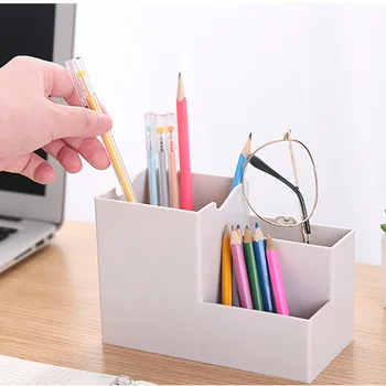 Square Multifunctional Pen Holder Simple Style Plastic Stationery Sundries Storage Organizer Multi-Function Shelf Storage Box
Square Multifunctional Pen Holder Simple Style Plastic Stationery Sundries Storage Organizer Multi-Function Shelf Storage Box