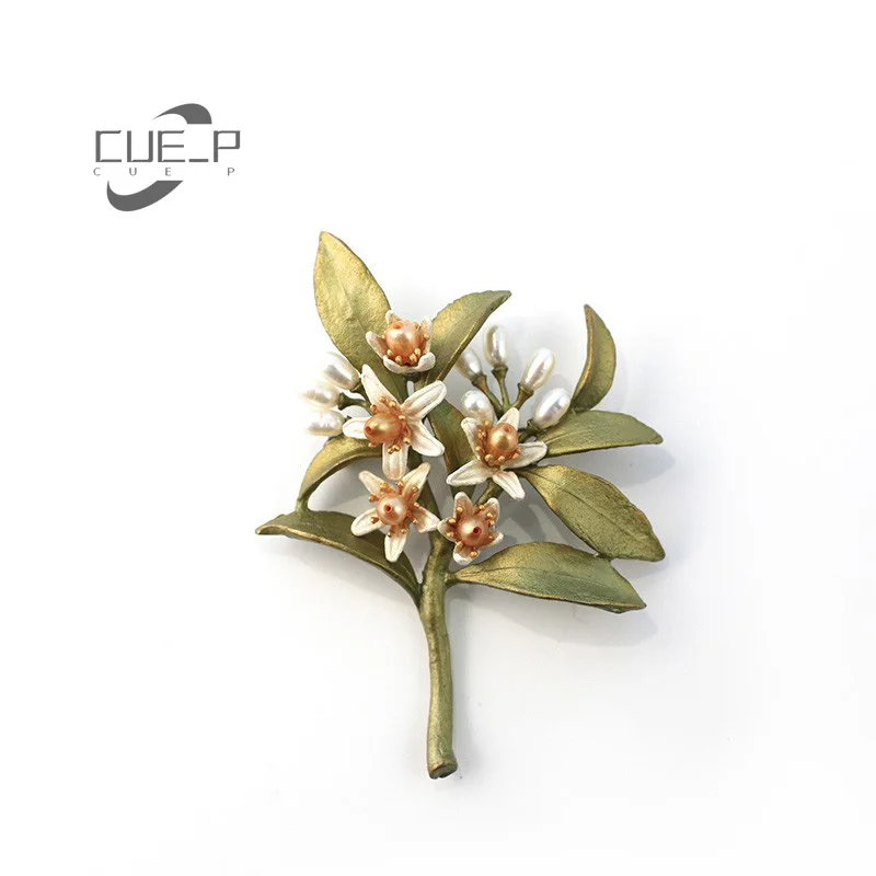 Orange Flower Brooch female silk scarf accessory pin retro versatile pearl brooches for women exquisite handmade high-end gift
Orange Flower Brooch female silk scarf accessory pin retro versatile pearl brooches for women exquisite handmade high-end gift