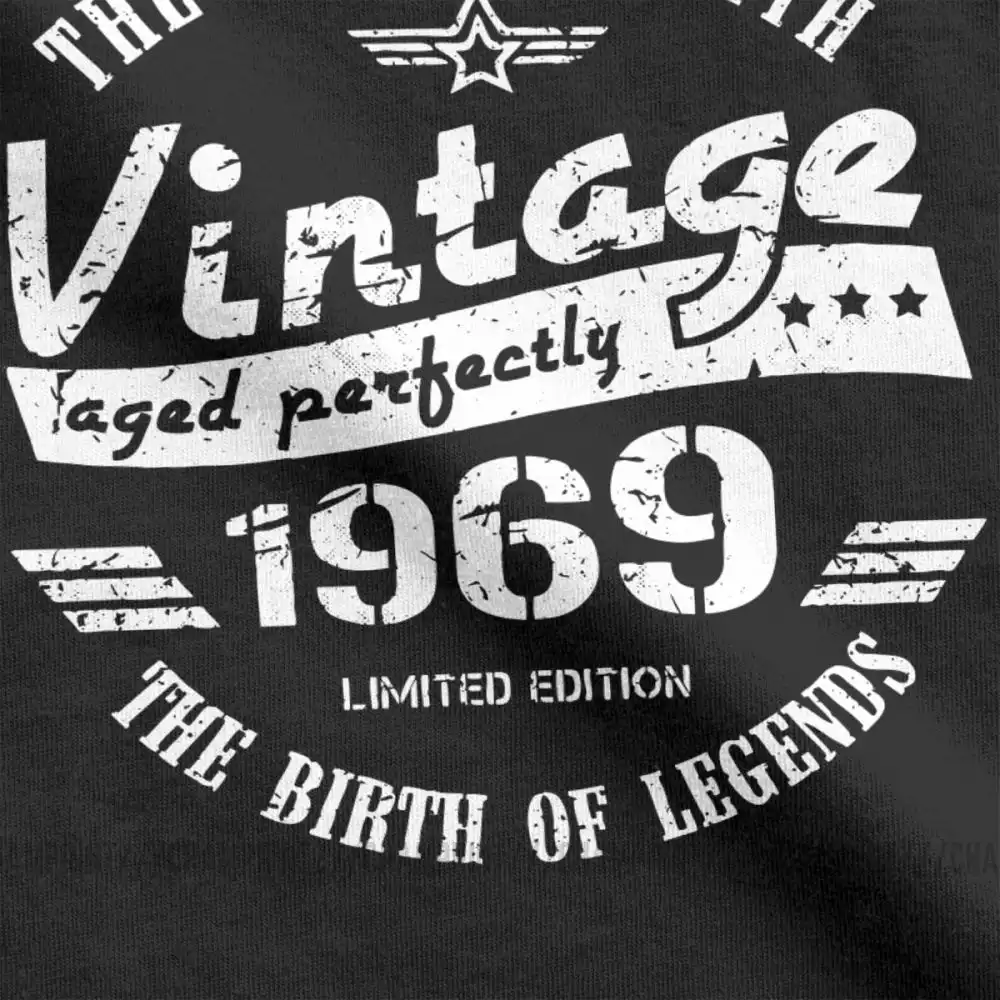 vintage 1969 50th birthday t-shirts retro anniversary tees gift