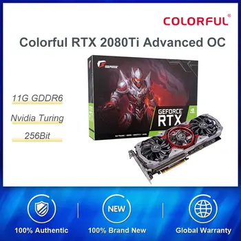 Colorful RTX 2080Ti Advanced OC Graphic Card 2080 ti 11G Nvidia Turing GPU GDDR6 1635MHz For PC Gaming GeForce Video Cards 
Colorful RTX 2080Ti Advanced OC Graphic Card 2080 ti 11G Nvidia Turing GPU GDDR6 1635MHz For PC Gaming GeForce Video Cards