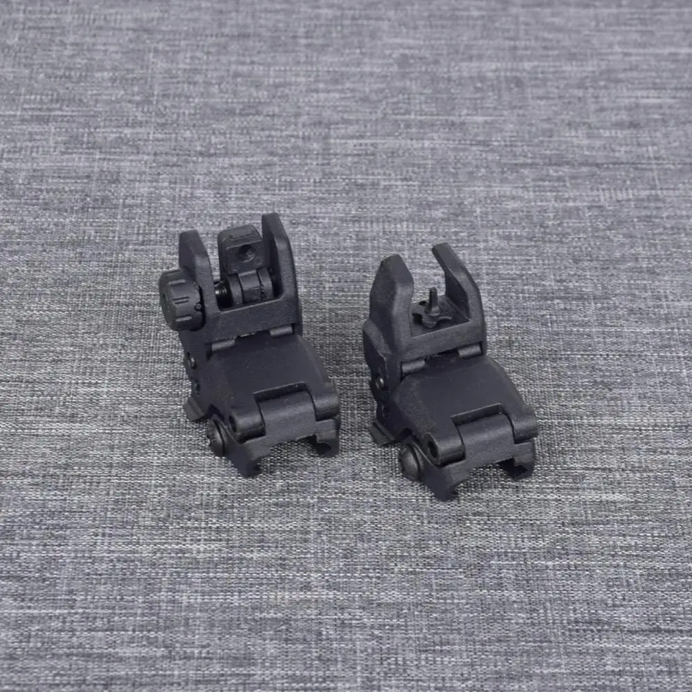 Tactical Flip up Front Rear Sight Set Polymer Folding Sight Windage Adjustment For AR 15 M16 With 1913 Picatinny Rail Handguards
Tactical Flip up Front Rear Sight Set Polymer Folding Sight Windage Adjustment For AR 15 M16 With 1913 Picatinny Rail Handguards