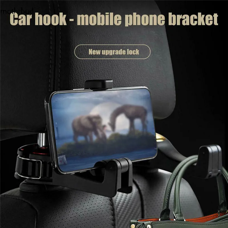 Car Universal Bracket Phone Holder Multi-function with Car Seat Rear Hook for Hanging Groceries Clothes Car Interior Accessories
Car Universal Bracket Phone Holder Multi-function with Car Seat Rear Hook for Hanging Groceries Clothes Car Interior Accessories