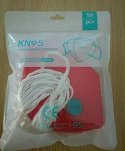 Mascarilla protectora KN95 FPP2 FFP2 de 5 capas, máscara reutilizable, antipolvo, antiniebla, de seguridad, FPP2, Homologada