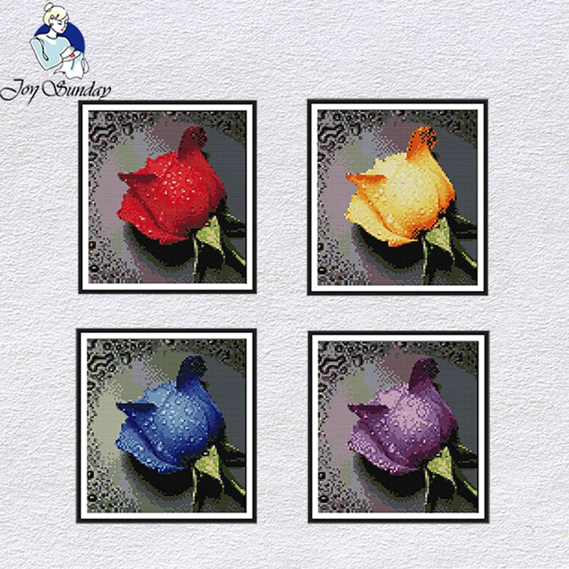 Joy Sunday Rose Cross Stitch Kit DMC 11CT 14 CT DIY Hand Embroidery Kit Hand Embroidered Home Decoration Cross stitch simple
Joy Sunday Rose Cross Stitch Kit DMC 11CT 14 CT DIY Hand Embroidery Kit Hand Embroidered Home Decoration Cross stitch simple