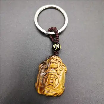 Natural Yellow Tiger eye KeyChain Carved Chinese Dragon Turtle KeyChain Lucky Amulet Bring Wealth Men Stone Jewelry 
Natural Yellow Tiger eye KeyChain Carved Chinese Dragon Turtle KeyChain Lucky Amulet Bring Wealth Men Stone Jewelry