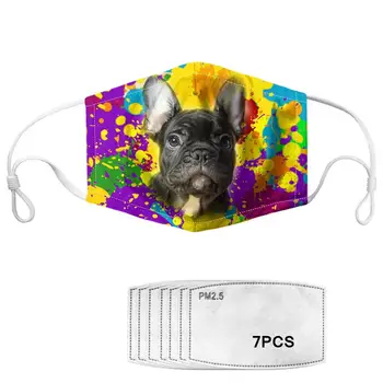 FORUDESIGNS 3D Cute Cats&Dogs Pattern Ladies Adjustable Masques Anti Fog Dustproof Reusable Elastic Half Mouth Face Mascherine
FORUDESIGNS 3D Cute Cats&Dogs Pattern Ladies Adjustable Masques Anti Fog Dustproof Reusable Elastic Half Mouth Face Mascherine