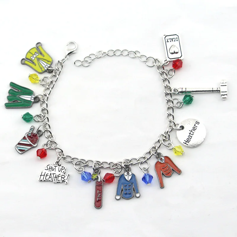 Hot fantasy Broadway Heather Bracelet with Cola clothes love type hammer firecracker shape charm bracelets for Men Women gifts
Hot fantasy Broadway Heather Bracelet with Cola clothes love type hammer firecracker shape charm bracelets for Men Women gifts