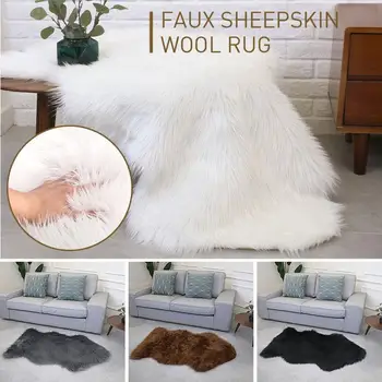 120X75cm Fluffy Rugs Carpet Floor Wool Carpet Mat Bedroom Decoration Multicolored Chair Home Luxurious Sofa Dining Room
120X75cm Fluffy Rugs Carpet Floor Wool Carpet Mat Bedroom Decoration Multicolored Chair Home Luxurious Sofa Dining Room