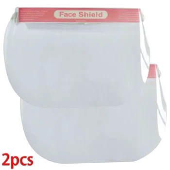 2pcs Transparent Safety Face Shield Full Face Cover Protective Film Tool Professional Faceshield Protects Face
2pcs Transparent Safety Face Shield Full Face Cover Protective Film Tool Professional Faceshield Protects Face