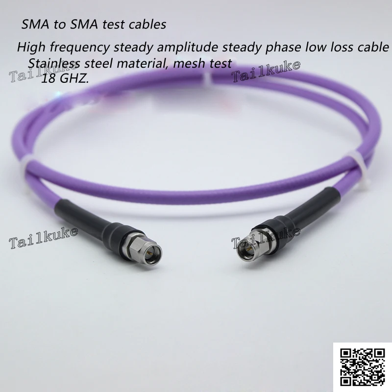 SMA High Frequency Low Loss Phase Stability Test Line 18 Ghz Sma Male Head Test Cable Net Special Low Standing Wave
SMA High Frequency Low Loss Phase Stability Test Line 18 Ghz Sma Male Head Test Cable Net Special Low Standing Wave