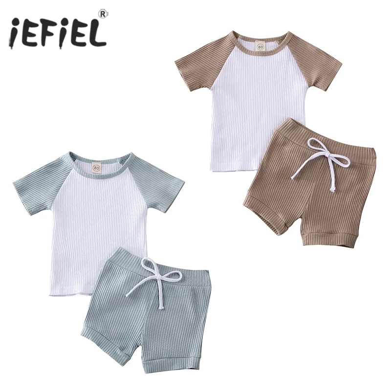 IEFiEL/комплект летней одежды для малышей; Комплект детской одежды из 2 предметов для маленьких мальчиков: футболка с коротким рукавом для девочек, штаны, одежда, в рубчик, наряд в стиле пэчворк
IEFiEL/комплект летней одежды для малышей; Комплект детской одежды из 2 предметов для маленьких мальчиков: футболка с коротким рукавом для девочек, штаны, одежда, в рубчик, наряд в стиле пэчворк