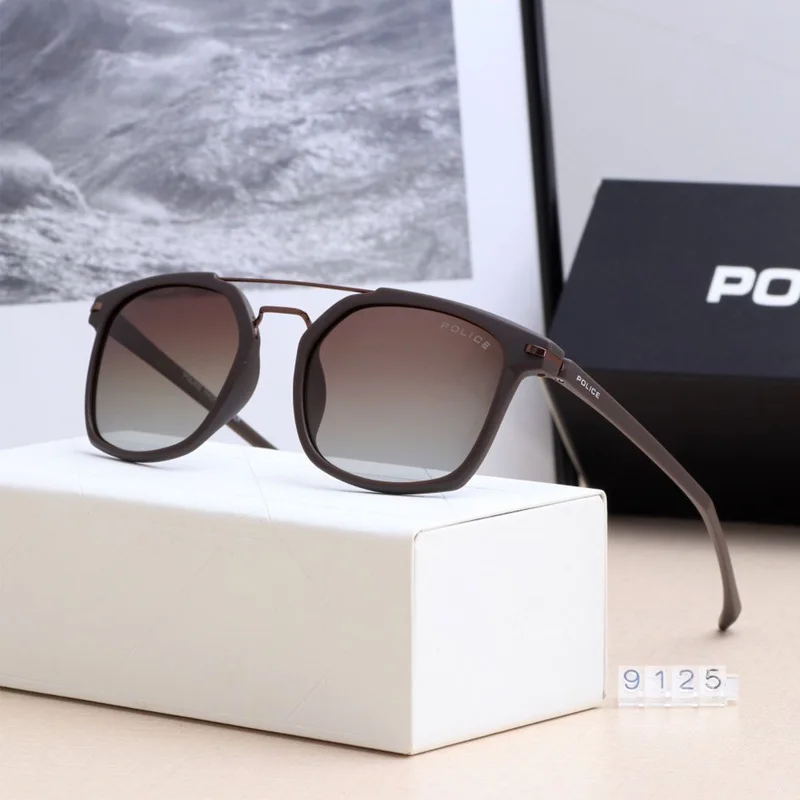 2020 POLICE Top Brand Designer Men Sunglasses Women Polarized Sunglasses New Technology Driving Glasses UV400 9125 Original Box
2020 POLICE Top Brand Designer Men Sunglasses Women Polarized Sunglasses New Technology Driving Glasses UV400 9125 Original Box
