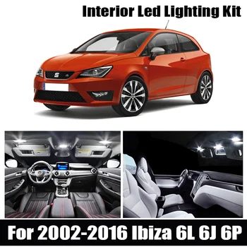 11 x Error free license plate lamps+LED interior overhead map dome light bulbs kit for Seat for 2002-2016 Ibiza mk4 mk5 6L 6J 6P
11 x Error free license plate lamps+LED interior overhead map dome light bulbs kit for Seat for 2002-2016 Ibiza mk4 mk5 6L 6J 6P