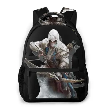 Connor Kenway Backpack for Girls Boys Travel Rucksack assassins creed Printing Shoulder Bag for Teenage
Connor Kenway Backpack for Girls Boys Travel Rucksack assassins creed Printing Shoulder Bag for Teenage