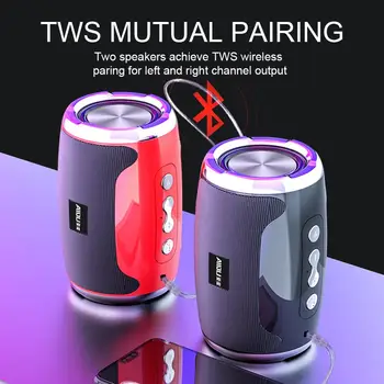 Portable Bluetooth speaker BT5.0 stereo rich support FM radio/USB connection wireless speaker car subwoofer high power
Portable Bluetooth speaker BT5.0 stereo rich support FM radio/USB connection wireless speaker car subwoofer high power