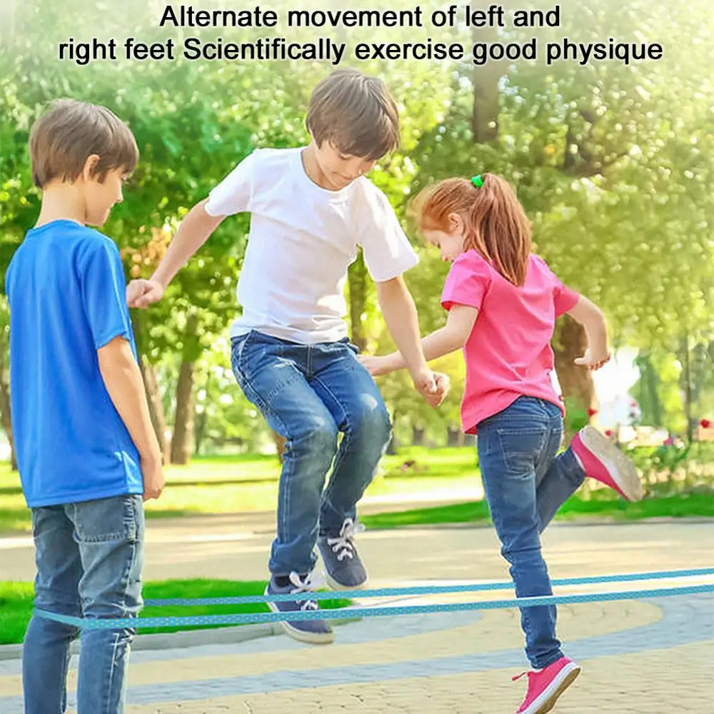 Children Stretching Elastic Rubber Band Jump Rope Parents Kids Interactive Classic Outdoor Garden Game Toy
Children Stretching Elastic Rubber Band Jump Rope Parents Kids Interactive Classic Outdoor Garden Game Toy