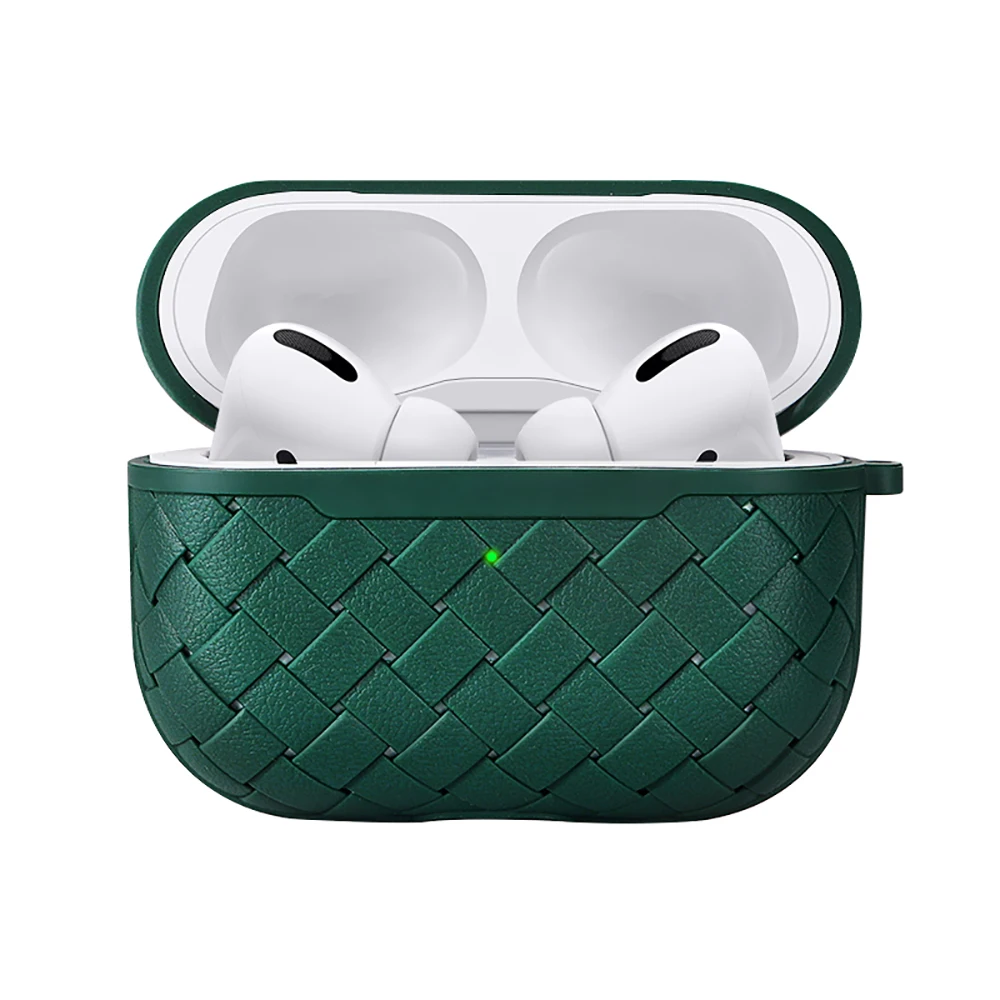 For AirPods Pro Case Bluetooth Earphone Case Box for Apple Airpods Pro TPU Woven Soft Shell Protective Cover Air3 Charging Shell
For AirPods Pro Case Bluetooth Earphone Case Box for Apple Airpods Pro TPU Woven Soft Shell Protective Cover Air3 Charging Shell
