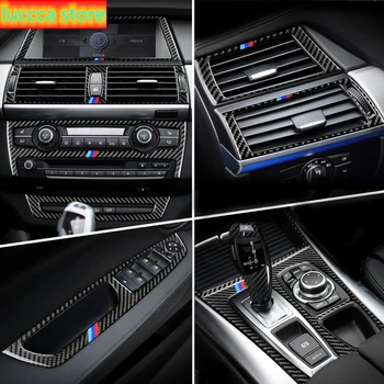 For BMW X5 X6 E70 E71 Carbon Fiber Car Gearshift Air Conditioning Outlet CD Panel Frame Decoration Cover Trim Sticker Accessory
For BMW X5 X6 E70 E71 Carbon Fiber Car Gearshift Air Conditioning Outlet CD Panel Frame Decoration Cover Trim Sticker Accessory