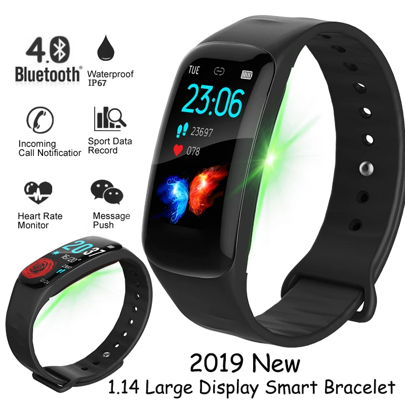Color Display Fitness Tracker H29 Smart Watch IP67 Waterproof Blood Pressure Heart Rate Monitor Smart Bracelet For Android IOS
Color Display Fitness Tracker H29 Smart Watch IP67 Waterproof Blood Pressure Heart Rate Monitor Smart Bracelet For Android IOS