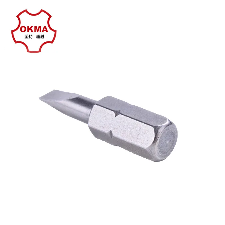 Okma yi zi pi tou S2 Steel Screwdrivers Head Strong Magnetic Screw Driver Single-head SL Series Pneumatic-Style Accessories of M
Okma yi zi pi tou S2 Steel Screwdrivers Head Strong Magnetic Screw Driver Single-head SL Series Pneumatic-Style Accessories of M