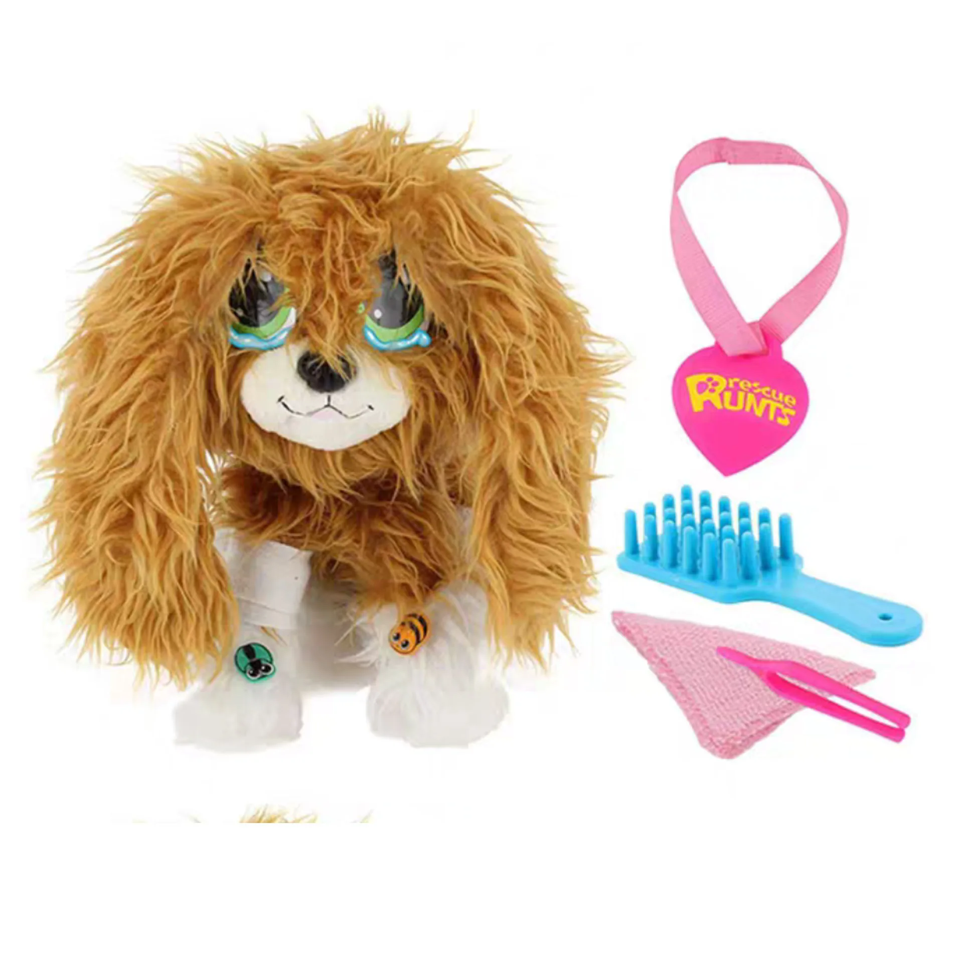 perro con pulgas juguete