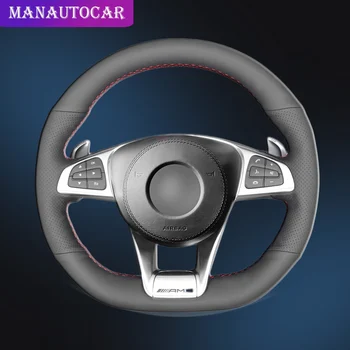 Auto Braid On The Steering Wheel Cover for Mercedes-Benz A 45 AMG 2016-2018 C 43 63 AMG CLA 45 2015-2018 CLS 63 AMG Car Covers
Auto Braid On The Steering Wheel Cover for Mercedes-Benz A 45 AMG 2016-2018 C 43 63 AMG CLA 45 2015-2018 CLS 63 AMG Car Covers