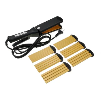 Professional 4 in 1 Hair Salon Ceramic Curling Styler Wave Straightener Curler Corn Wave Interchangeable Curling Irons Crimpers
Professional 4 in 1 Hair Salon Ceramic Curling Styler Wave Straightener Curler Corn Wave Interchangeable Curling Irons Crimpers