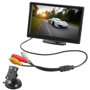 5 Inch TFT LCD Car Rear View Monitor + 2 Stand For Reverse Backup Camera VCR DVD
5 Inch TFT LCD Car Rear View Monitor + 2 Stand For Reverse Backup Camera VCR DVD