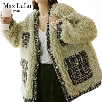 Max LuLu 2019 Korean Fashion Warm Punk Clothing Ladies Thicken Winter Jackets Women Vintage Woolen Fur Coats Casual Windbreakers
Max LuLu 2019 Korean Fashion Warm Punk Clothing Ladies Thicken Winter Jackets Women Vintage Woolen Fur Coats Casual Windbreakers