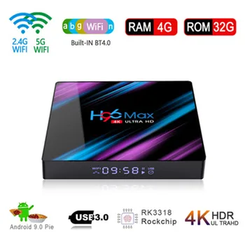 H96 MAX RK3318 OS Android 9.0 Tv BOX Quad-core 4GB 32GB 64GB 2.4G&5G wifi Smart tv box Netflix Youtube H96 max Media Player
H96 MAX RK3318 OS Android 9.0 Tv BOX Quad-core 4GB 32GB 64GB 2.4G&5G wifi Smart tv box Netflix Youtube H96 max Media Player