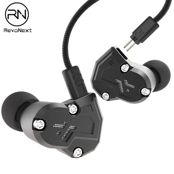 Revonext QT3 2DD+2BA Hybrid In Ear Earphone HIFI DJ Monito Running Sport Cable Hybrid Headset Balanced Armature Headphones
Revonext QT3 2DD+2BA Hybrid In Ear Earphone HIFI DJ Monito Running Sport Cable Hybrid Headset Balanced Armature Headphones