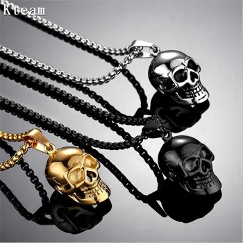 Hot Popular Movie Fashion Skull Charm Pendant Gothic Day Of Dead Skull Skeleton Rope Chain Necklace Women Men Jewelry 
Hot Popular Movie Fashion Skull Charm Pendant Gothic Day Of Dead Skull Skeleton Rope Chain Necklace Women Men Jewelry