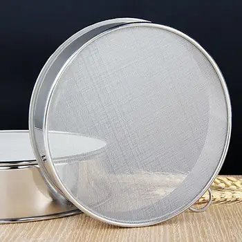 304 Stainless Steel Baking Tool Handheld Ultra-fine 60 mesh Flour Sieve Filter Mesh for Home Use
304 Stainless Steel Baking Tool Handheld Ultra-fine 60 mesh Flour Sieve Filter Mesh for Home Use