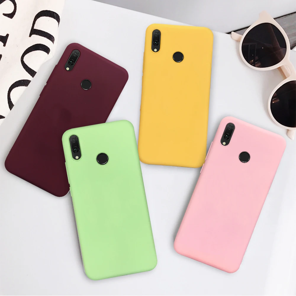Чехол ярких цветов для Huawei P30 P20 Lite P10 Pro P Smart Plus 2019 чехол Honor 8X 10 20i 9 20 Capa Shel|Бамперы| |