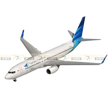 1:72 1:100 Boeing 737-800 Indonesian Garuda Airlines Paper Model Civil Airliner Airplane 3D Paper Model Children Adult Toys
1:72 1:100 Boeing 737-800 Indonesian Garuda Airlines Paper Model Civil Airliner Airplane 3D Paper Model Children Adult Toys