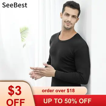 SeeBest Long Johns Men Thermal Underwear Set Male Cotton Winter Warm Suit Inner Wear Clothing thermo Husband Teenager M 4XL
SeeBest Long Johns Men Thermal Underwear Set Male Cotton Winter Warm Suit Inner Wear Clothing thermo Husband Teenager M 4XL