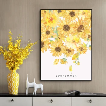 Sunflower Hand Painted Wall Art Posters And Prints Canvas Painting Wall Pictures For Living Room Nordic Decoration Home
Sunflower Hand Painted Wall Art Posters And Prints Canvas Painting Wall Pictures For Living Room Nordic Decoration Home