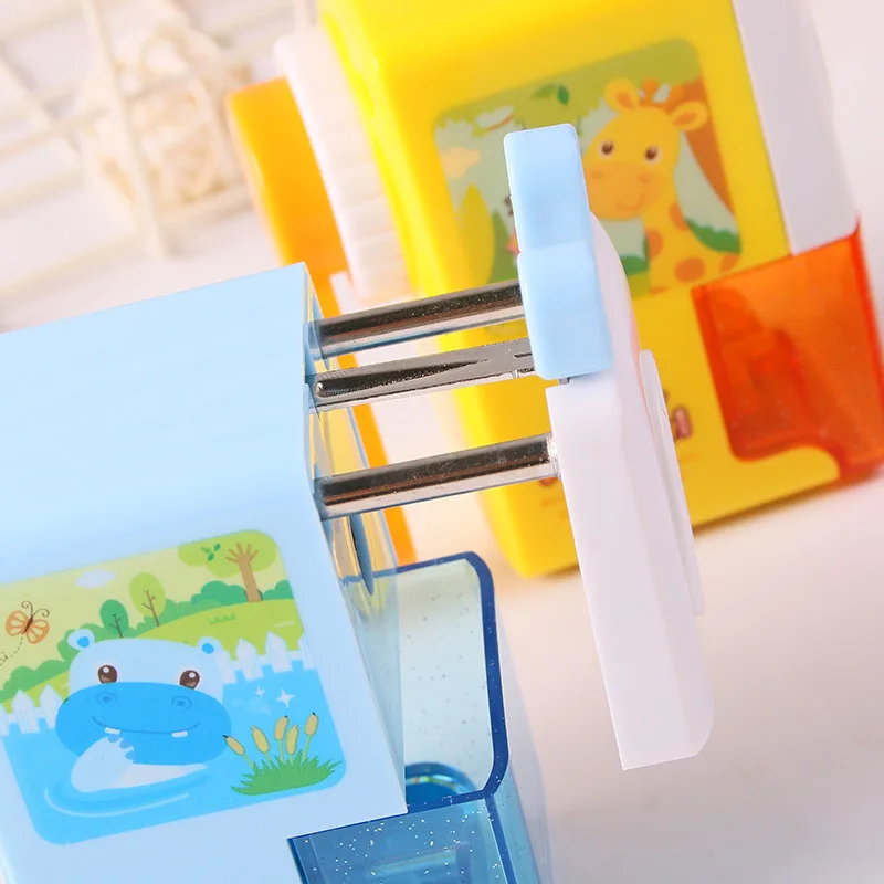 Deli 0642 Pencil Shapper Pencil Sharpener Hand-cranking Pencil Sharpener CHILDREN'S Cartoon Stationery Students Supplies
Deli 0642 Pencil Shapper Pencil Sharpener Hand-cranking Pencil Sharpener CHILDREN'S Cartoon Stationery Students Supplies