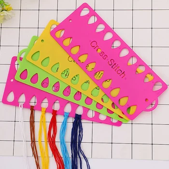 Plastic Cross Stitch Row Line Tool 20 Positions Thread Board Thread & Yarn Organizer Embroidery Accessory
Plastic Cross Stitch Row Line Tool 20 Positions Thread Board Thread & Yarn Organizer Embroidery Accessory