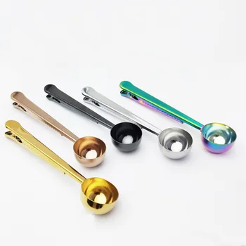 Multifunction Stainless Steel Coffee Scoop With Clip Tea Measuring Spoons Kitchen Tool
Multifunction Stainless Steel Coffee Scoop With Clip Tea Measuring Spoons Kitchen Tool