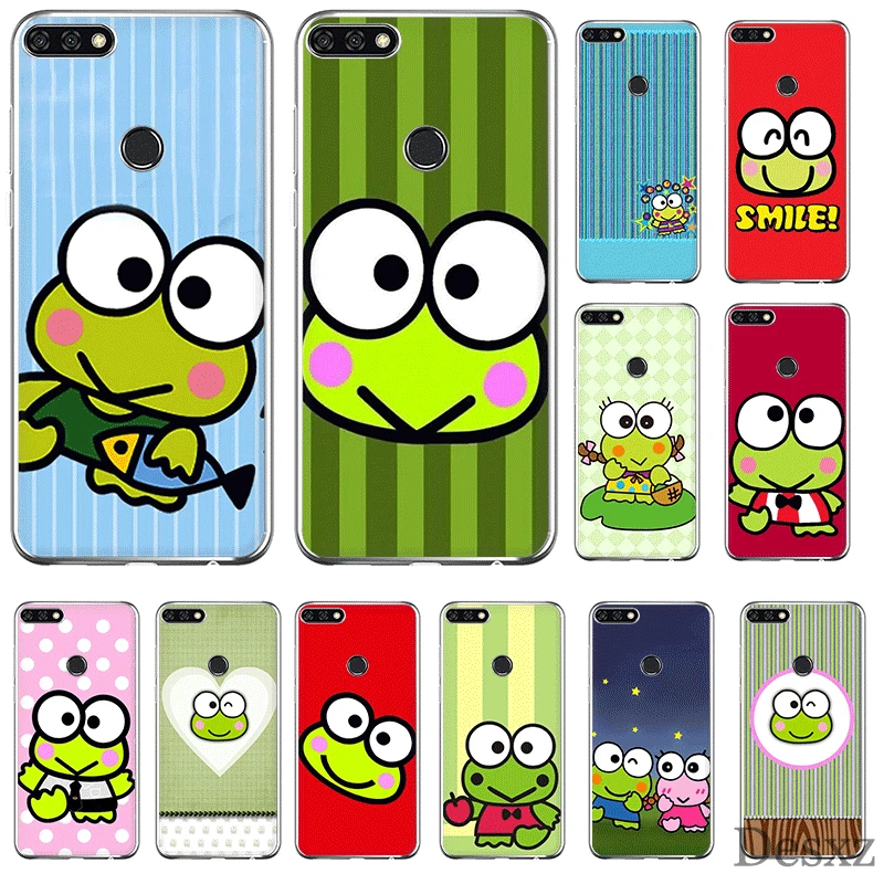 Mobile Phone Case For Huawei Honor 7A 7C 7X 6A 8 8X 8C 9 9X View 20 Note 10 Lite Cover Cartoon Frog Keroppi Smile
Mobile Phone Case For Huawei Honor 7A 7C 7X 6A 8 8X 8C 9 9X View 20 Note 10 Lite Cover Cartoon Frog Keroppi Smile
