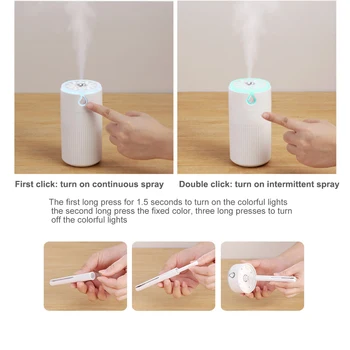 Oil Diffuser LED Light 300ML Car Air Humidifier Mist Maker Aroma Essential Aromatherapy Diffuser USB Ultrasonic For Household
Oil Diffuser LED Light 300ML Car Air Humidifier Mist Maker Aroma Essential Aromatherapy Diffuser USB Ultrasonic For Household