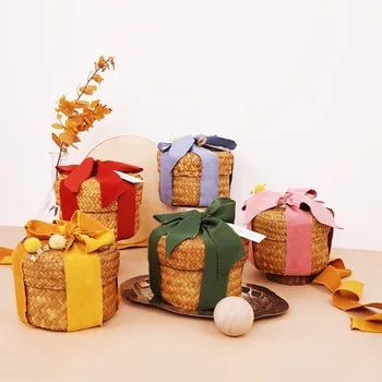 Vintage Rustic Gift boxes with ribbon, wedding favor boxes, baby shower favor boxes, party gift boxes Hand-woven
Vintage Rustic Gift boxes with ribbon, wedding favor boxes, baby shower favor boxes, party gift boxes Hand-woven