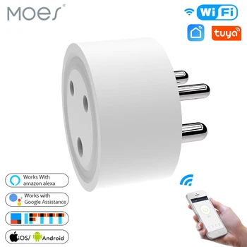 WiFi Smart Plug Outlet Wireless Power Socket Smart Life/Tuya App Remote Control Work with Alexa Google Home No Hub Required IN
WiFi Smart Plug Outlet Wireless Power Socket Smart Life/Tuya App Remote Control Work with Alexa Google Home No Hub Required IN